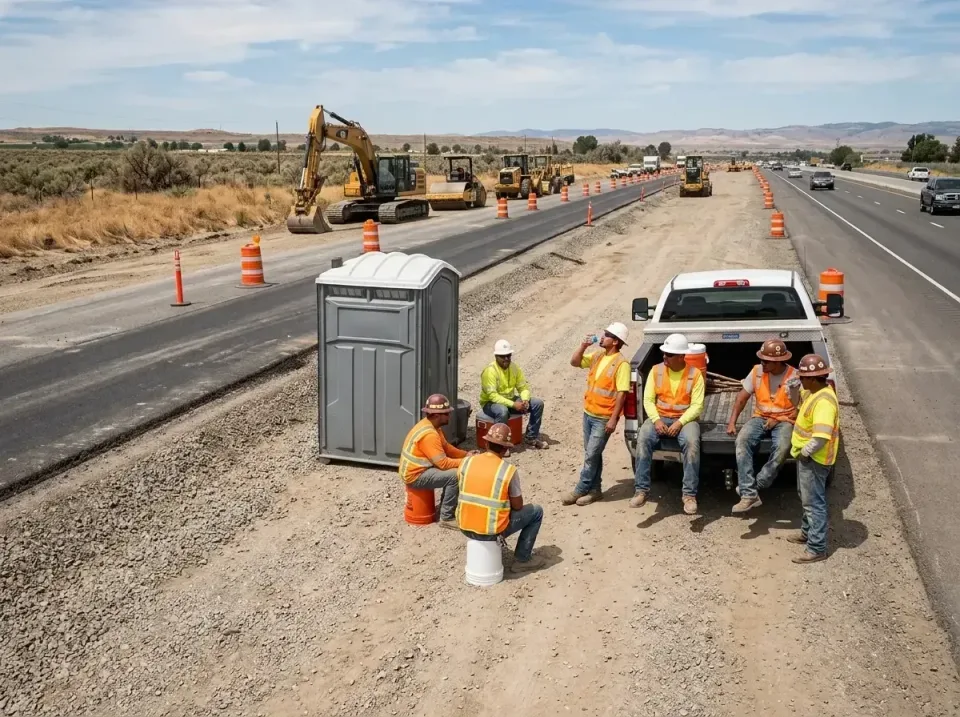 highway-road-construction-crew-007 — frequently asked questions, Porta Potty and Restroom Rentals in Wilmington Manor, DE